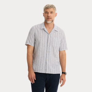 Camp Collar Shirt. Regular Fit