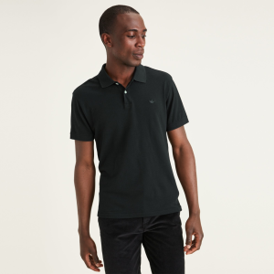Rib Collar Polo. Slim Fit