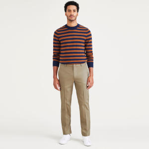 Signature Iron Free Khakis. Straight Fit with Stain Defender®