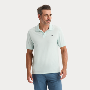 Rib Collar Polo. Slim Fit