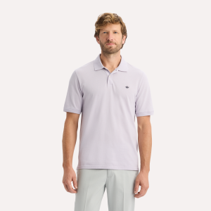 Rib Collar Polo. Slim Fit