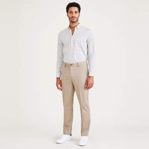 Signature Iron Free Khakis. Straight Fit with Stain Defender®
